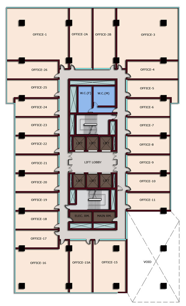 Floor With Void
